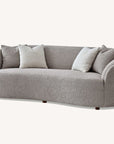 Nolita Latte Boucle Teddy Sofa And Accent Chair