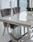 White Marble Dining Table