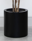 Artificial Olive Tree in Black Round Planter