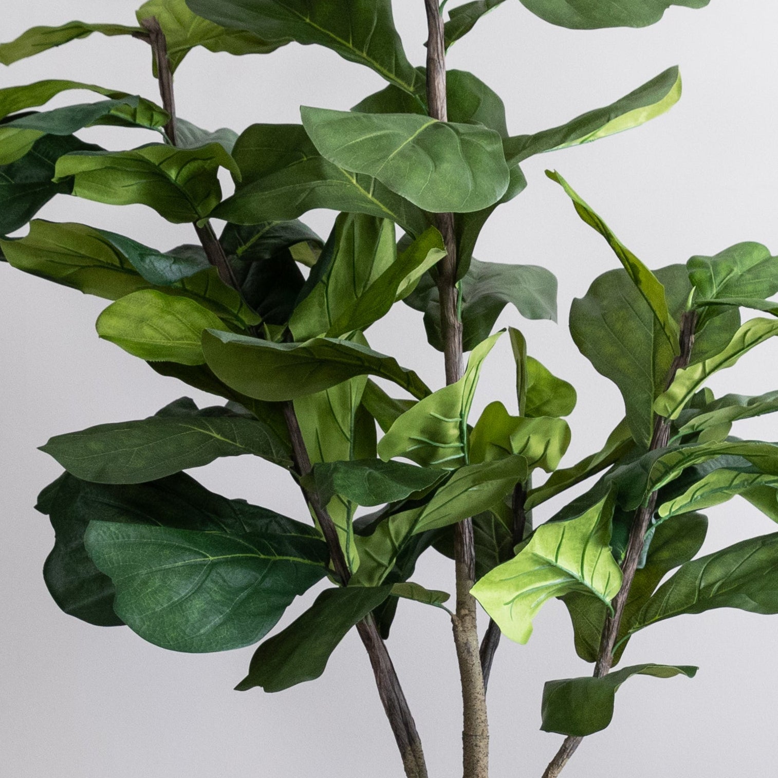 Artificial Ficus Tree in Harith Travertine Stone Planter