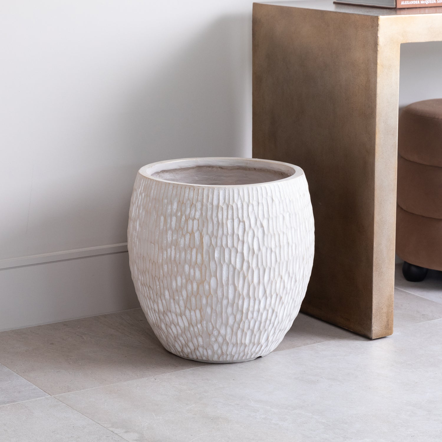 Premium Artificial Ficus Tree in Luno Beige Planter