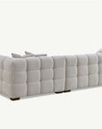 Tribeca Corner Group in Oatmeal Cream Boucle Fabric Sofa RH or LH