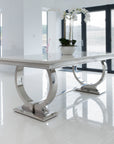 White Marble Dining Table