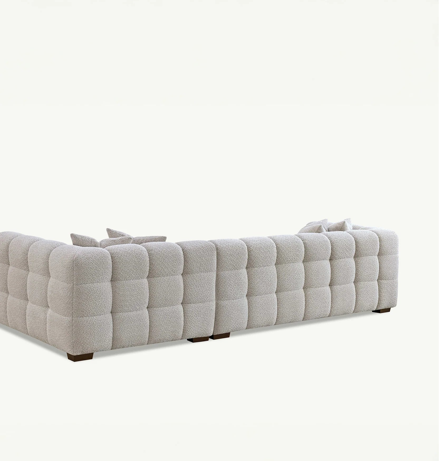 Lusso Bouclé 4 Seater Sofa Sofa
