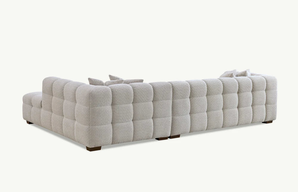 Lusso Bouclé Corner right Hand Sofa