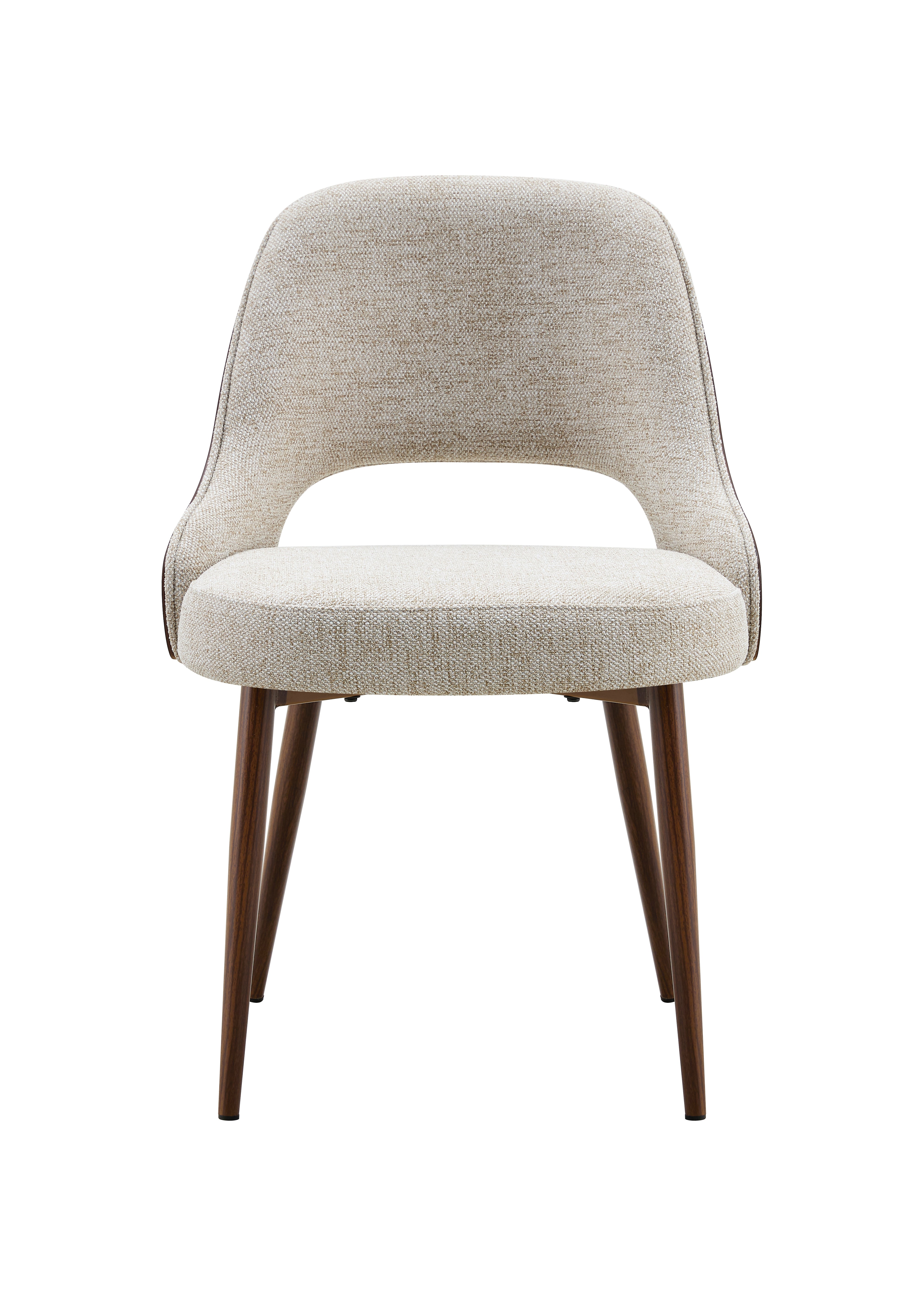 Lusso Round Extending Marble and Dining Table with 4 or 6 Taupe Dining Chairs